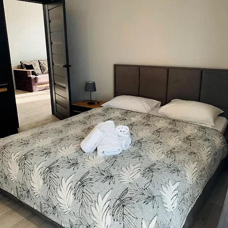 Apartmets Domovik мира 11с кв 7 вместительная трёхкомнатная דירה