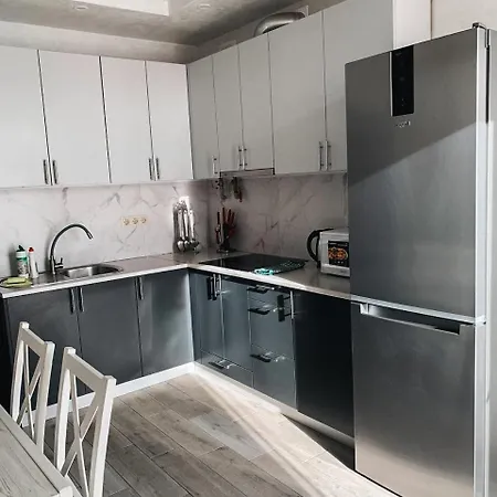 Apartamento Apartmets Domovik мира 11с кв 7 вместительная трёхкомнатная *
